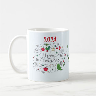 Mug "Bonjour Père Noël : Joyeux Noël 2024