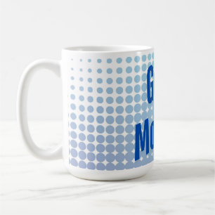 Mug Bonjour Points Bleus