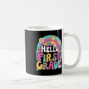 Mug Bonjour première année de retour à l'école profess