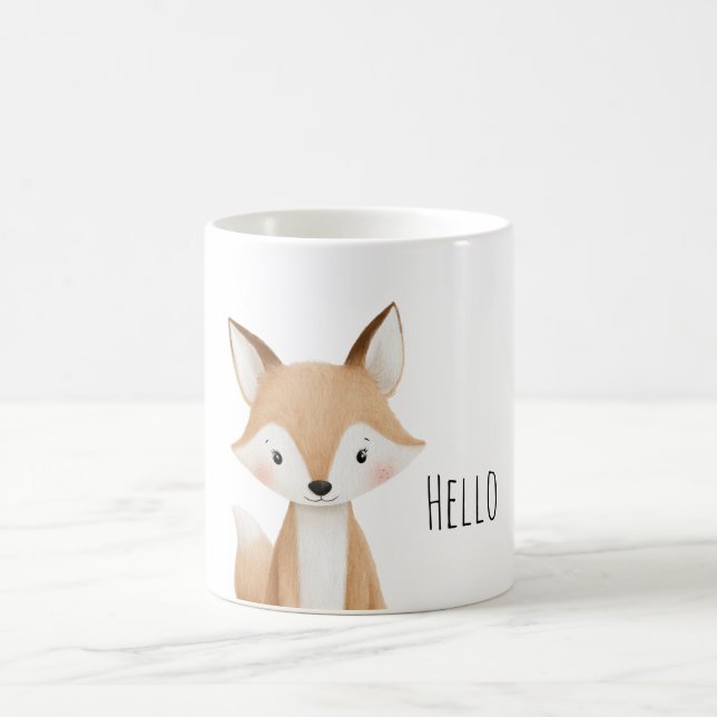 Mug Bonjour Renard (Centre)