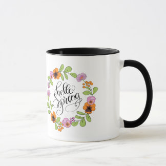 Mug Bonjour ressort