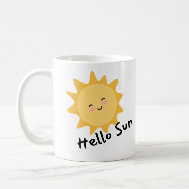 Mug Bonjour soleil (Gauche)