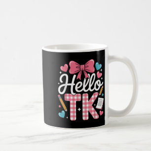 Mug Bonjour Tk Funny Mignonne Retour À L'École Ki Tran