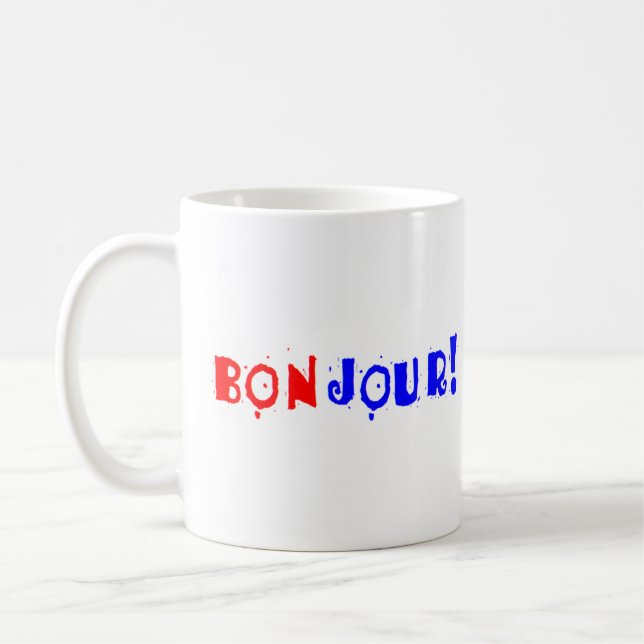 Mug bonjout français (Gauche)
