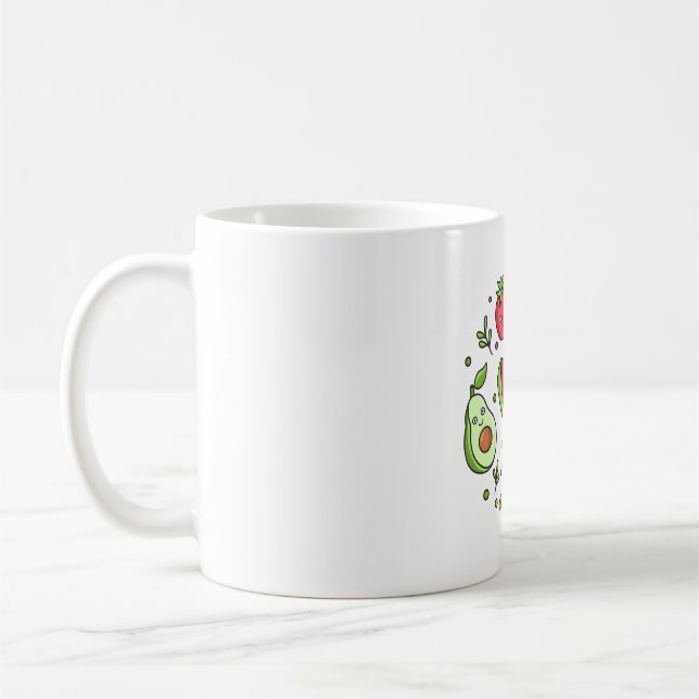 Mug Bonne alimentation Bonne humeur (Gauche)