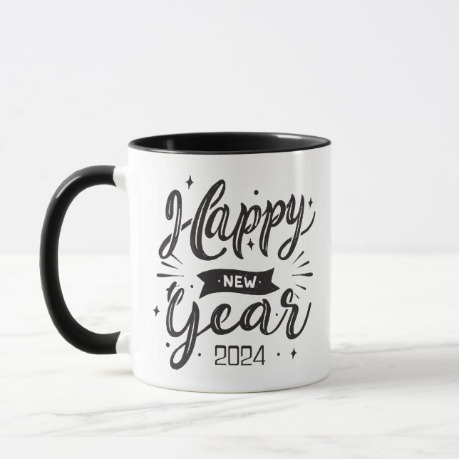 Mug Bonne année 2024 (Gauche)