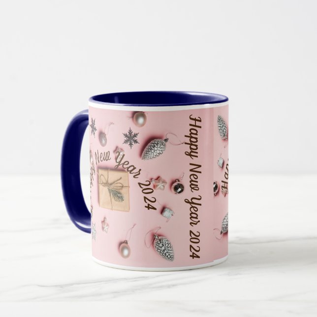 Mug Bonne année 2024 (Devant gauche)