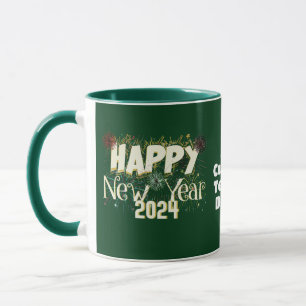 Mug Bonne année 2024 Vibrant New years Party