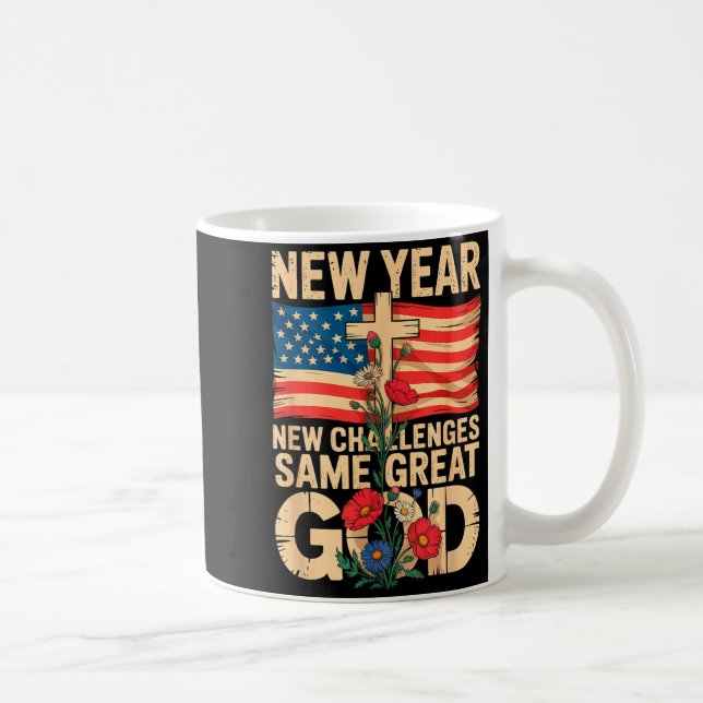 Mug Bonne année 2026 Défis chrétiens Même Grea (Droite)
