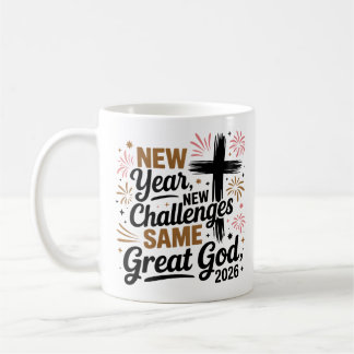 Mug Bonne année 2026 : Même Grand Dieu