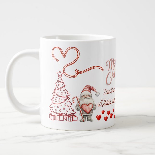 Mug Bonne Année – Design de Célébration Premium (Gauche)