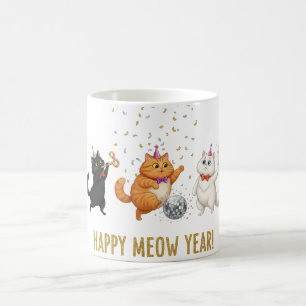 Mug Bonne Année Miaou Fête des Chats