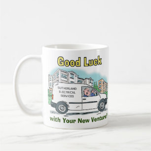 Mug Bonne chance avec votre nouvelle entreprise