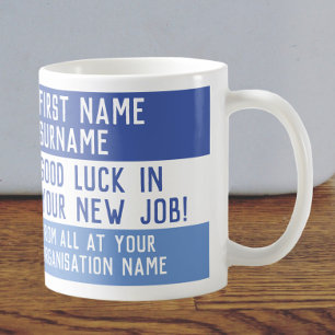 Mug Bonne chance dans votre nouveau travail