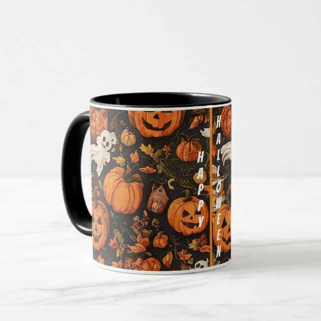 Mug Bonne collection Vintage d'Halloween (Devant gauche)