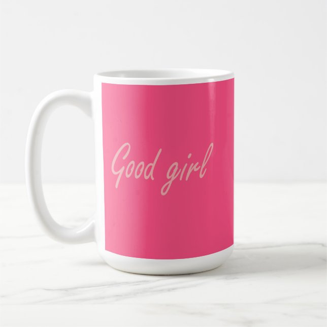 Mug Bonne conception de fille (Gauche)