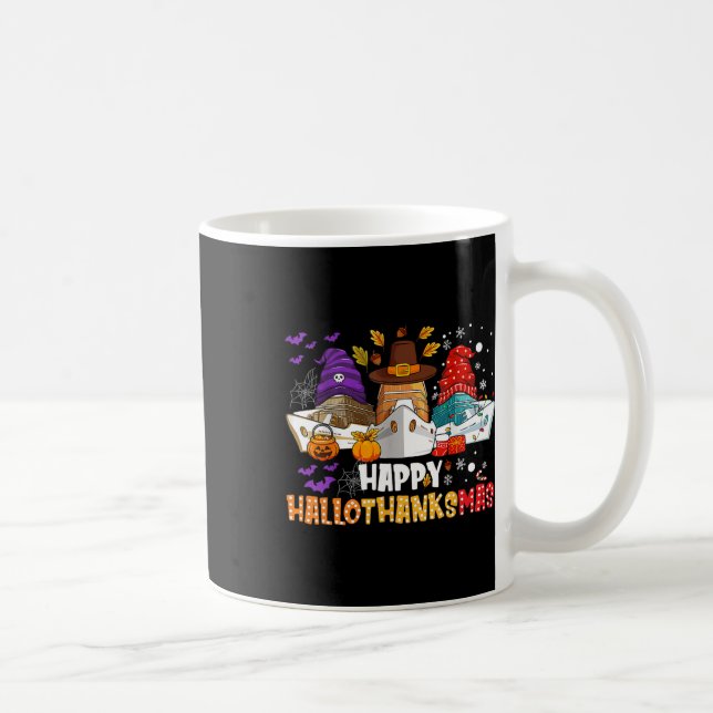 Mug Bonne Croisière Hallothanksmas Halloween Noël Th (Droite)