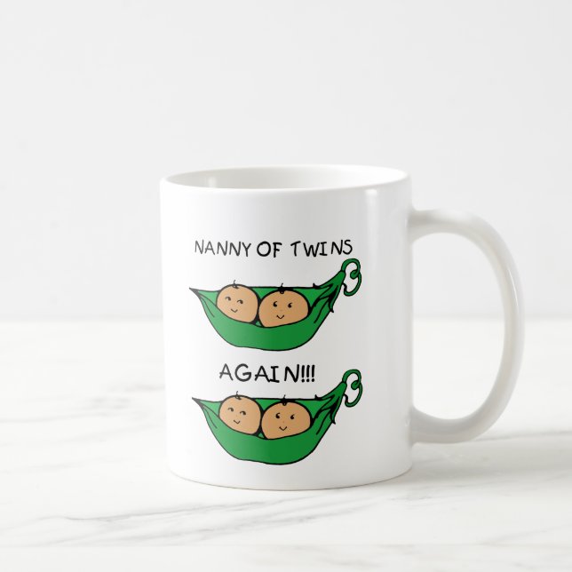Mug Bonne d'enfants de jumeaux de cosse encore (Droite)