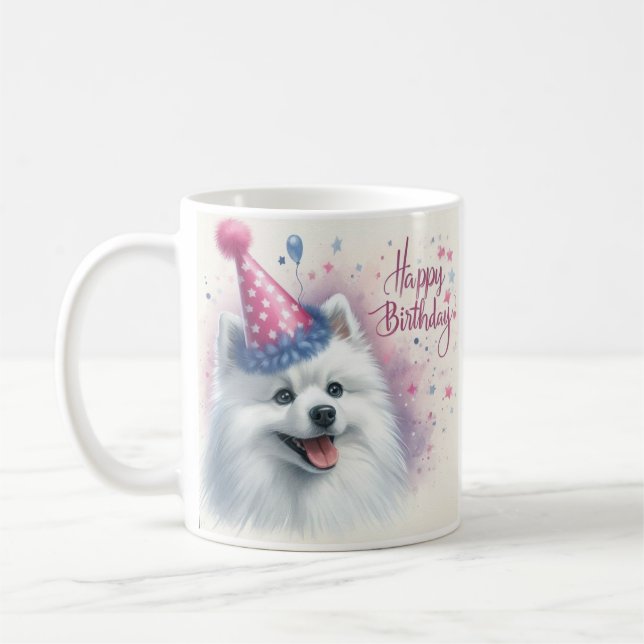 Mug "Bonne fête d'anniversaire" (Gauche)