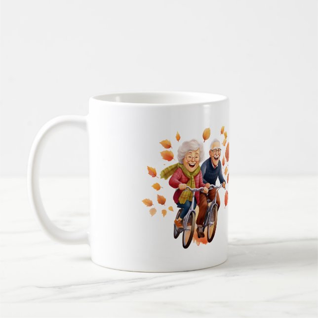 Mug Bonne fête des grands-parents ! ! (Gauche)