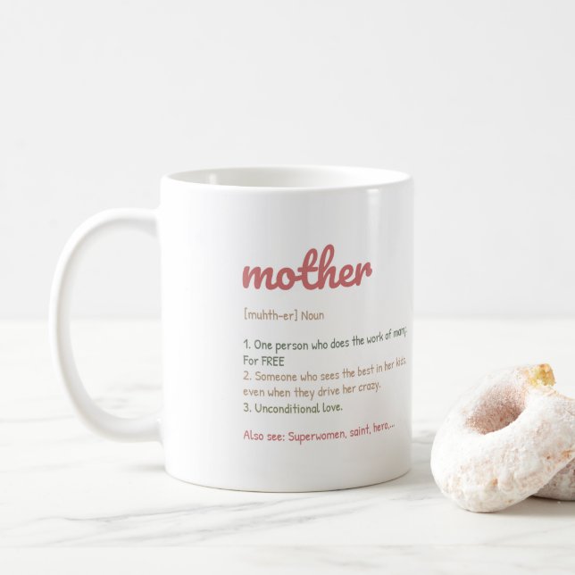 Mug Bonne fête des mères (Avec donut)