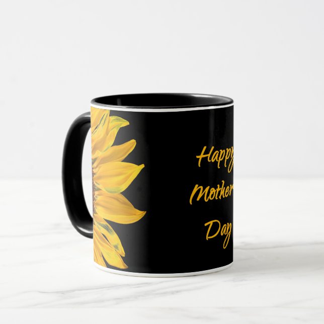 Mug Bonne fête des mères, Daisy, (Devant gauche)