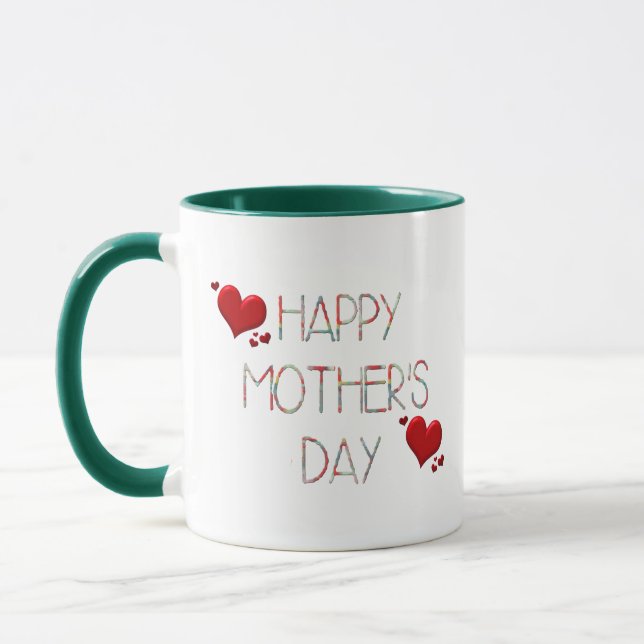 Mug Bonne Fête des Mères - Idée Cadeau pour Maman (Gauche)