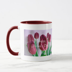 Mug Bonne fête des mères Rosey Tulips IV