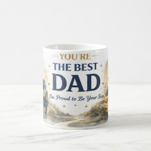 Mug Bonne Fête des Pères Cadeau pour le Meilleur