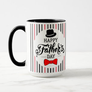 Mug Bonne Fête des pères Casquette Et Cravate