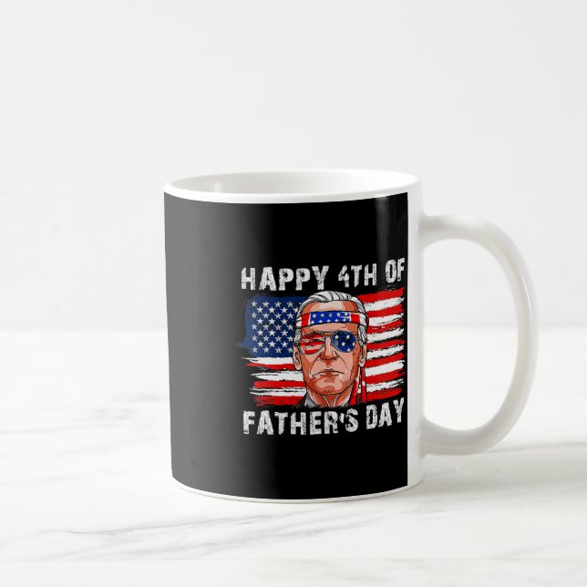 Mug Bonne Fête des pères Drôle Joe Biden Indépendance  (Droite)