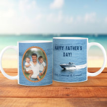 Bonne Fête des pères papa Photo Customisée