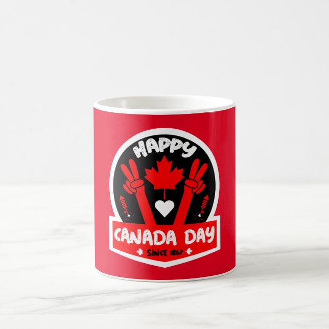 Mug Bonne fête du Canada 1er juillet (Centre)