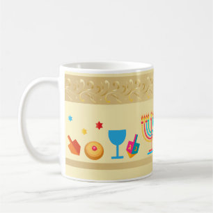 Mug Bonne Hanoukka belle fête juive