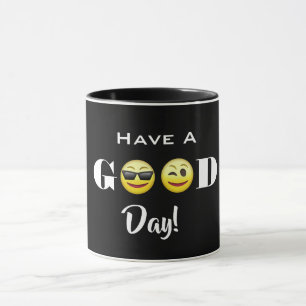 Mug "Bonne Journée" Emojis