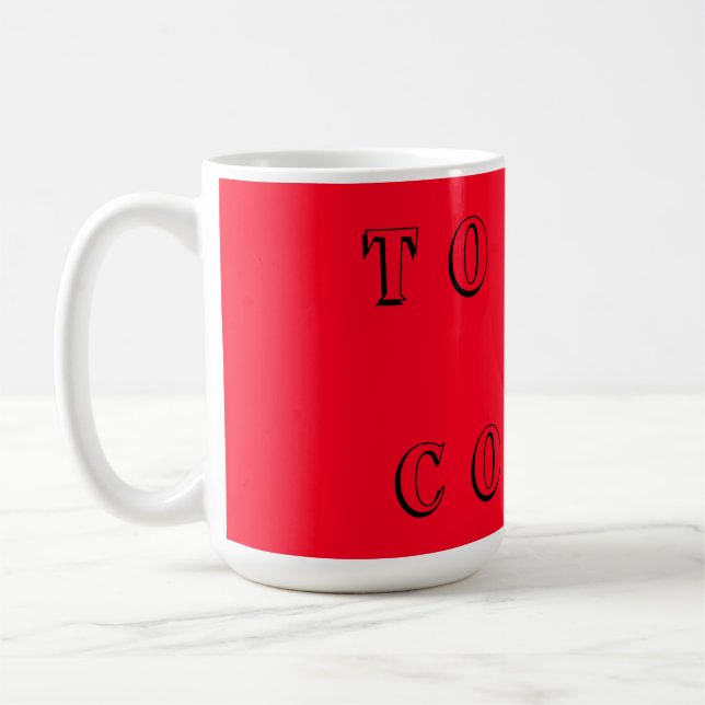 MUG BONNE JOURNÉE GRANDES COULEURS BRITES AVEC MESSAGE (Gauche)