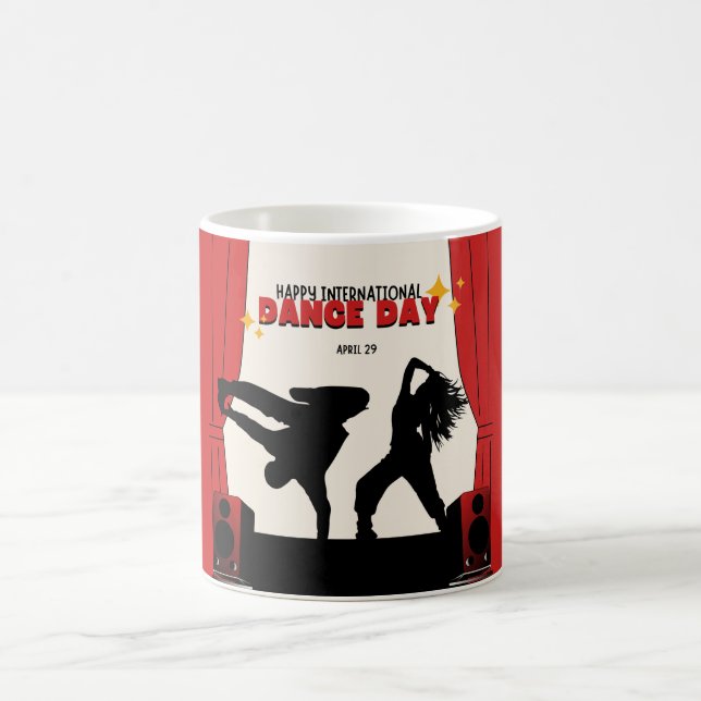 Mug Bonne Journée internationale de la danse | Journée (Centre)