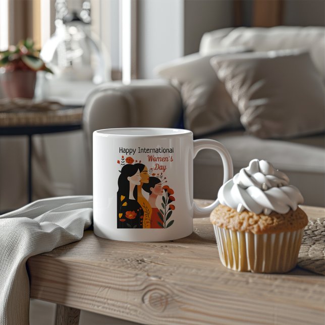 Mug Bonne Journée internationale de la femme (Créateur téléchargé)
