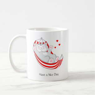 Mug Bonne journée joli petit chat