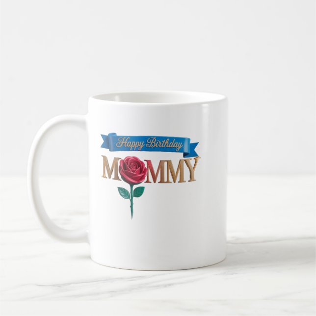 Mug Bonne maman d'anniversaire (Gauche)