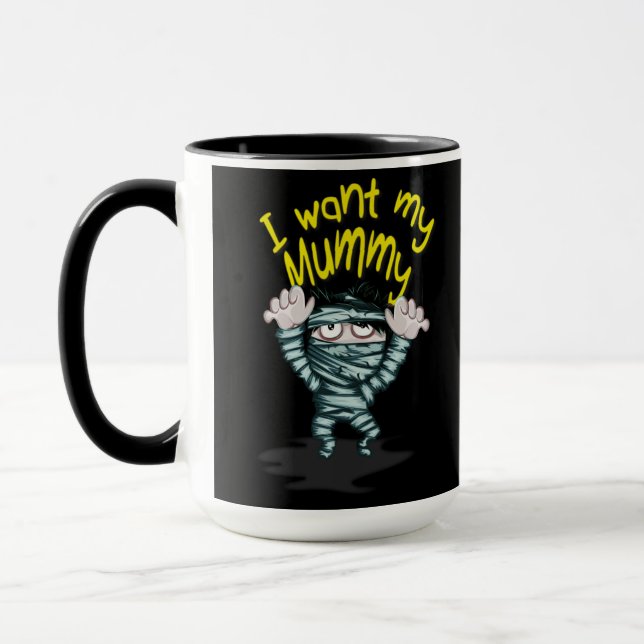 Mug Bonne maman d'Halloween (Gauche)