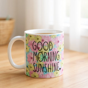 Mug Bonne Matinée Floral Soleil
