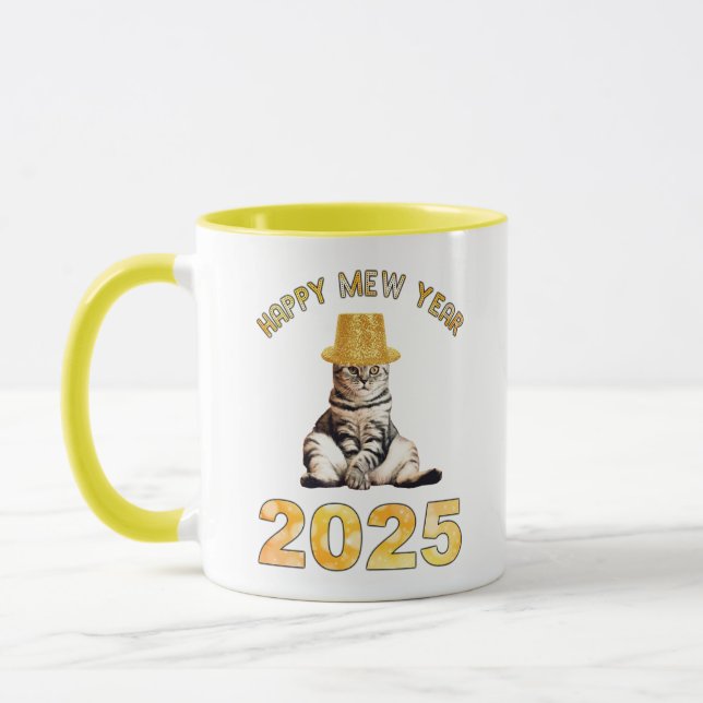 Mug Bonne nouvelle année 2025 (Gauche)