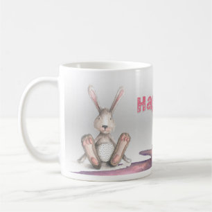 Mug Bonne Pâques avec Big Foot Rabbit