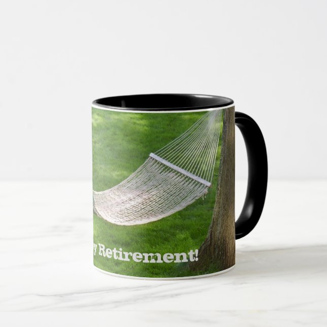 Mug Bonne retraite Hammock (Devant droit)