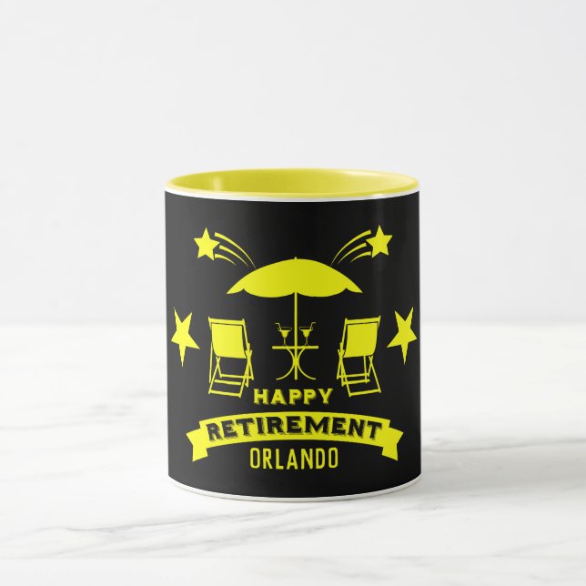 Mug Bonne retraite professionnelle (Centre)