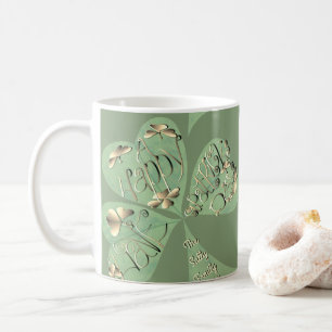 Mug "Bonne Saint Patrick" Shamrock