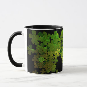 Mug Bonne Saint Patrick, shamrock irlandais