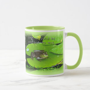 Mug Bonne salutation d'anniversaire - Bullfrog sur Lil