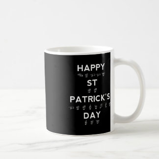 Mug Bonne St Patrick's Day ASL Sensibilisation des sou
